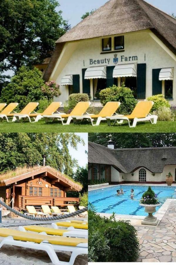 Charmant Chalet Op Een Bospark Op De Veluwe Vila Putten Exterior foto